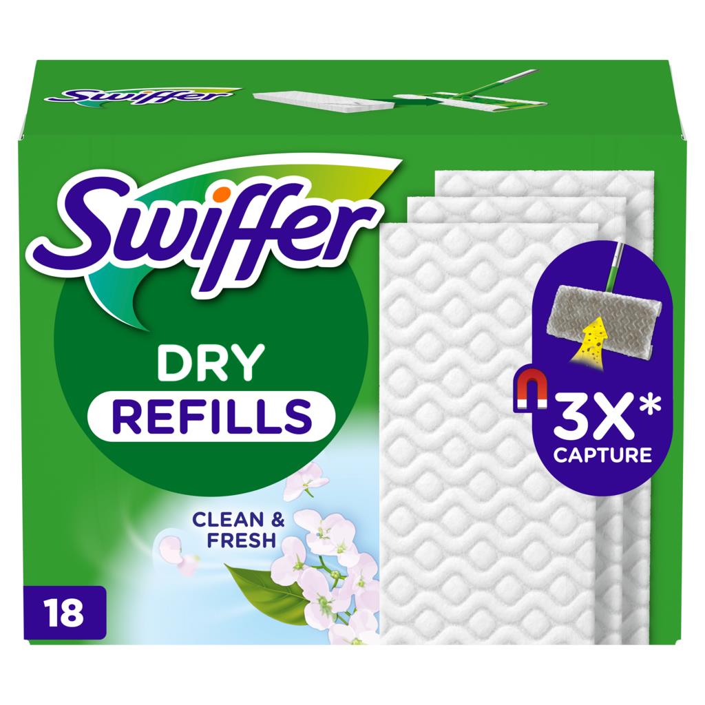 Swiffer Dry Floor Cloths Refill Pack of 18
