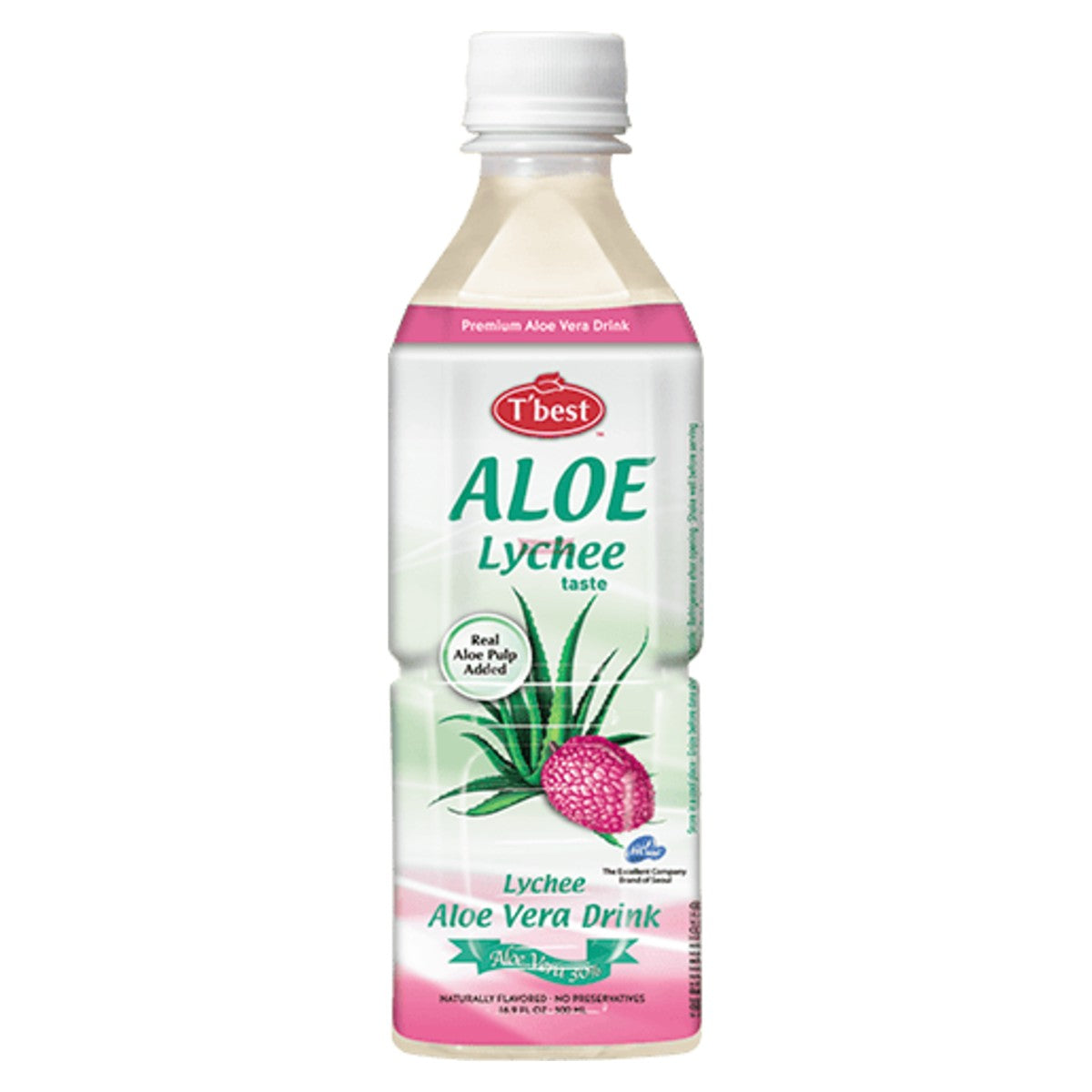 T'Best Lychee Aloe Vera Drink 500ml