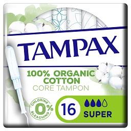 Tampax Cotton Protection Super Tampons Pack of 16