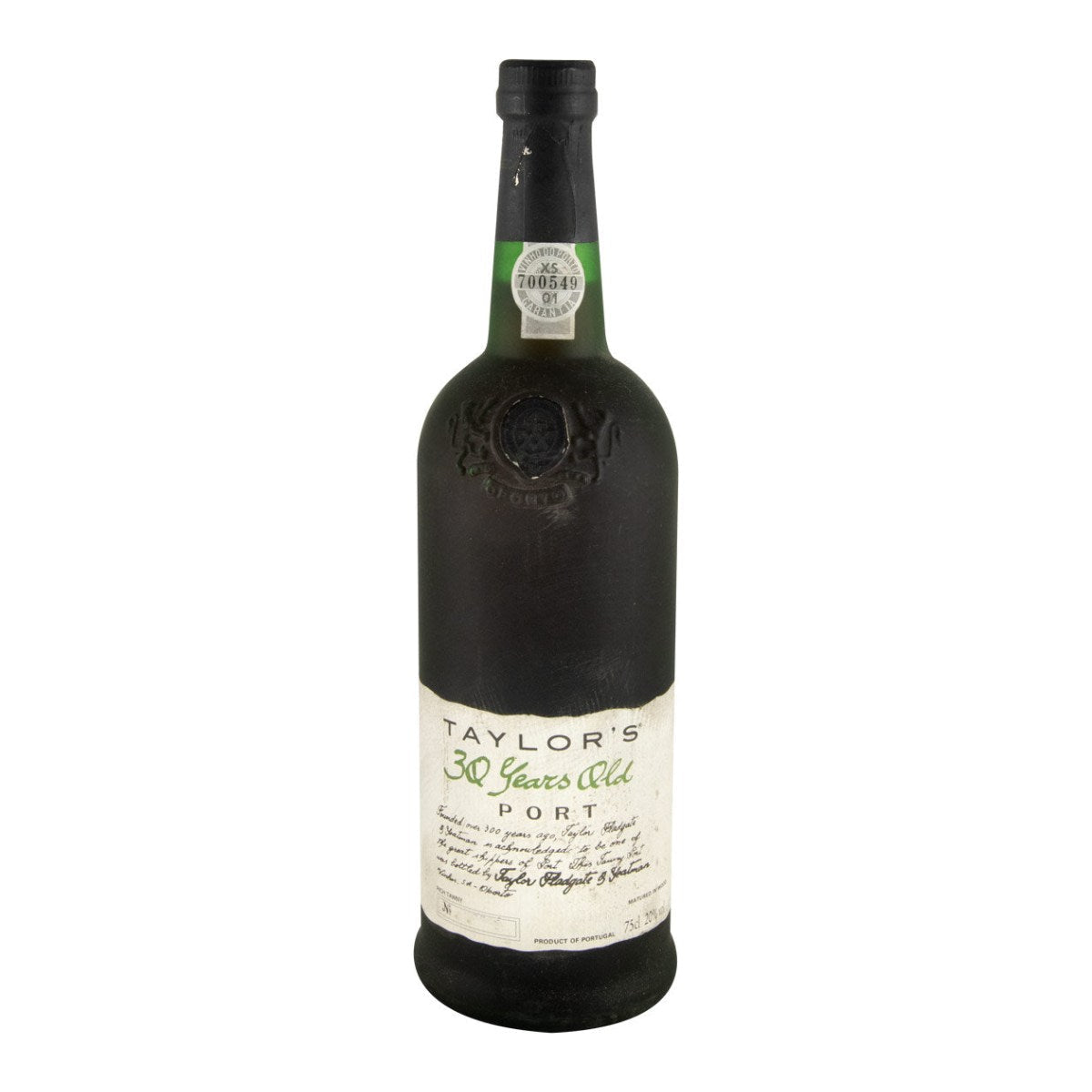 Taylor's 30 Year Old Tawny (Bottled in 1996) Porto Wine 750ml 20% ABV