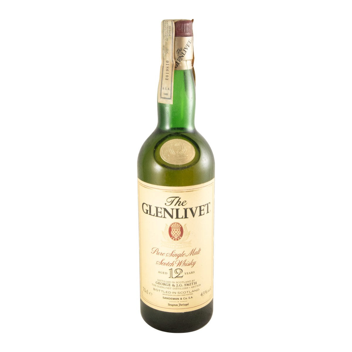 The Glenlivet 12 Year Old Single Malt Scotch Whisky 700ml 43% ABV
