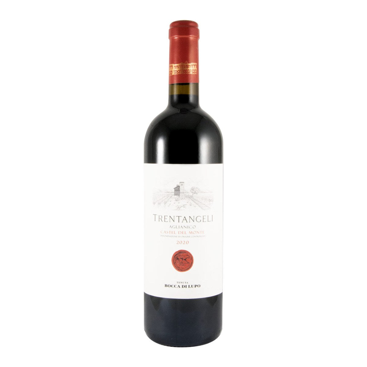 Tormaresca Trentangeli Castel del Monte Organic Red Wine Puglia 2020 750ml 14% ABV