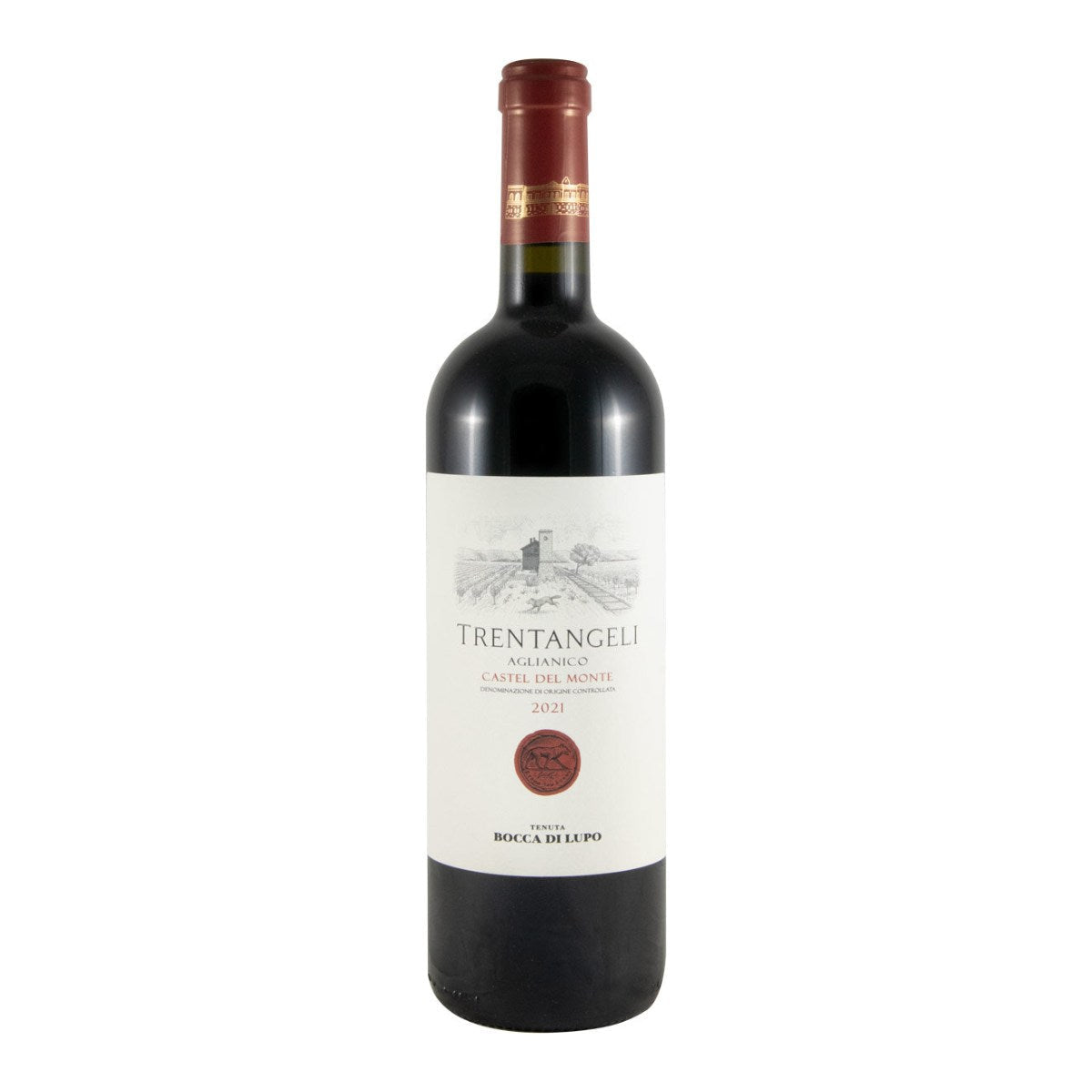Tormaresca Trentangeli Castel del Monte Organic Red Wine Puglia 2021 750ml 14% ABV
