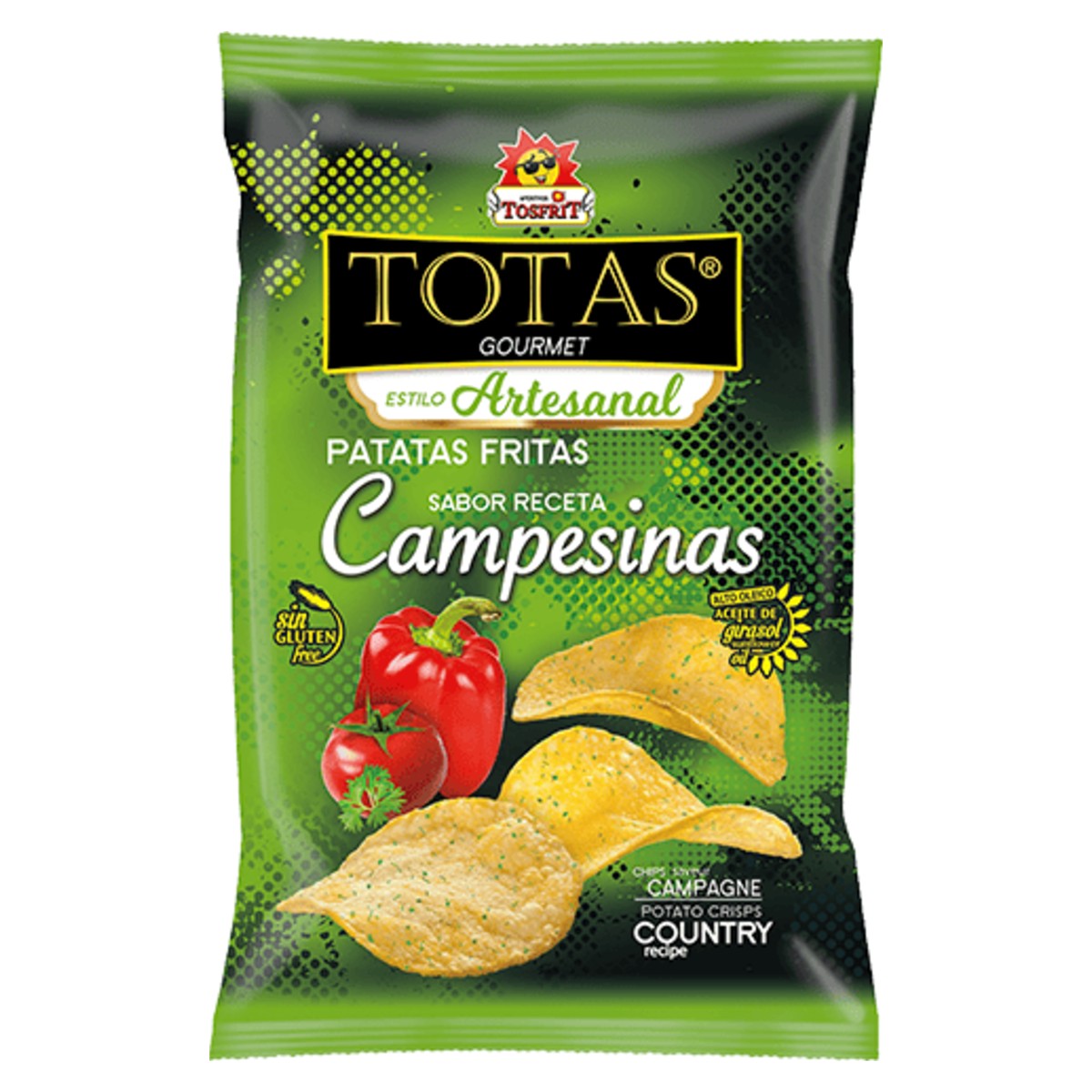 Tosfrit Totas Country-Style Crisps 45g