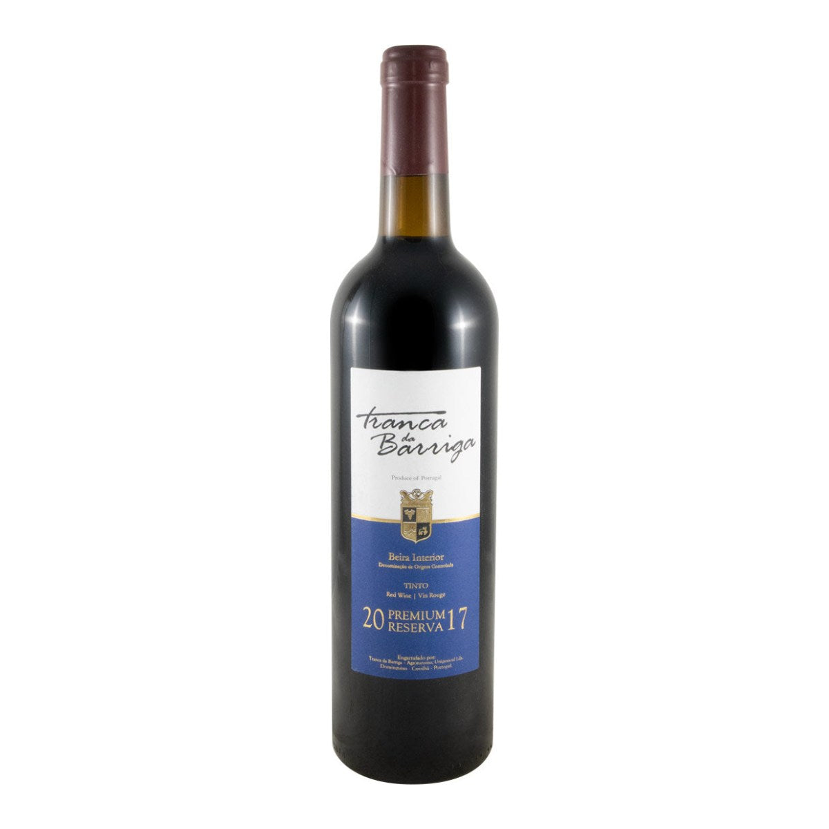 Tranca da Barriga Reserva Red Wine Beira Interior 2017 750ml 14.5% ABV