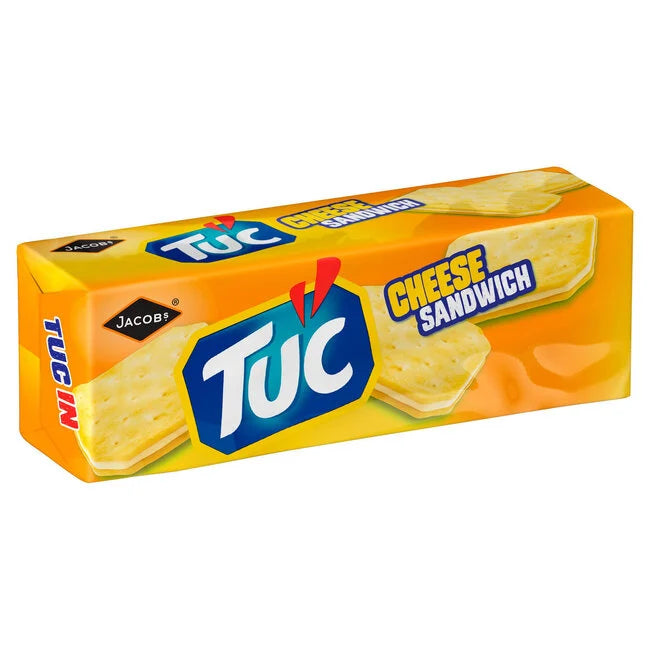 Tuc Cheese Sandwich Crackers 150 g – savoury crackers; Crackers Salty and Healthy; South African Products