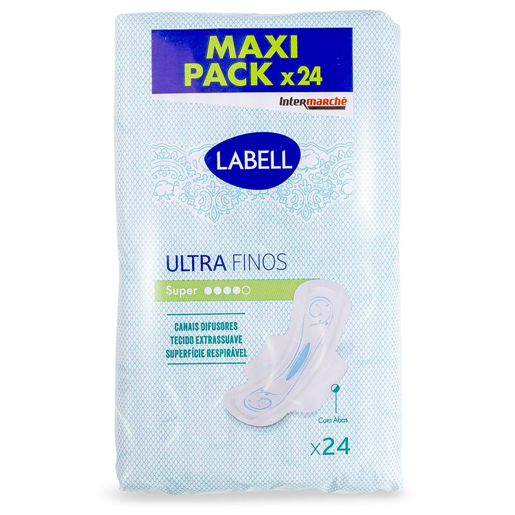 Ultra Thin Super Sanitary Pads with Wings Pack of 24