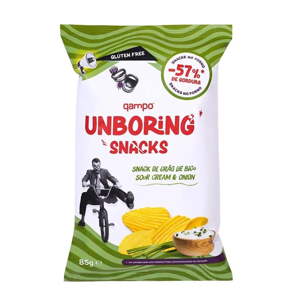 Unboring Chickpea Snack Sour Cream and Onion 85g