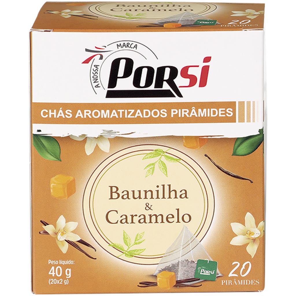 Vanilla and Caramel Flavoured Black Tea 43g
