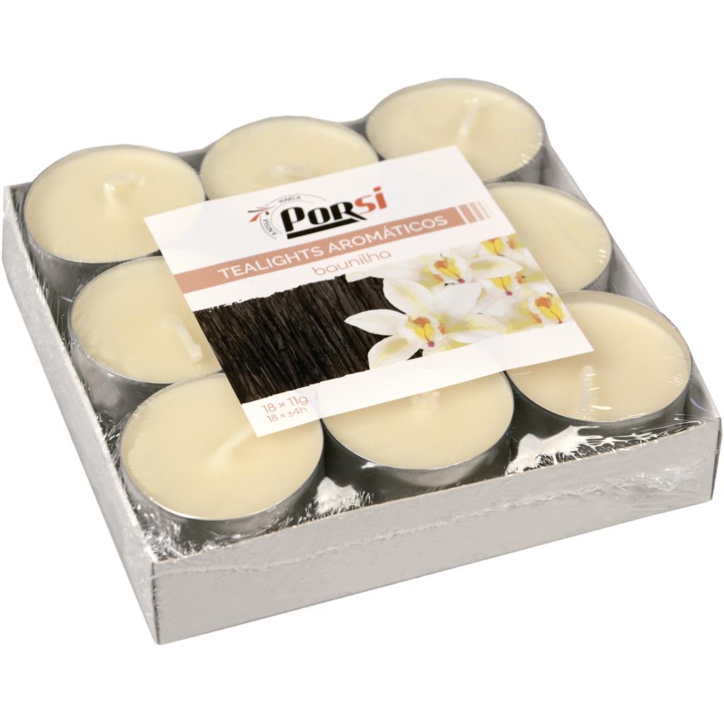 Vanilla Scented Tealights Pack of 18