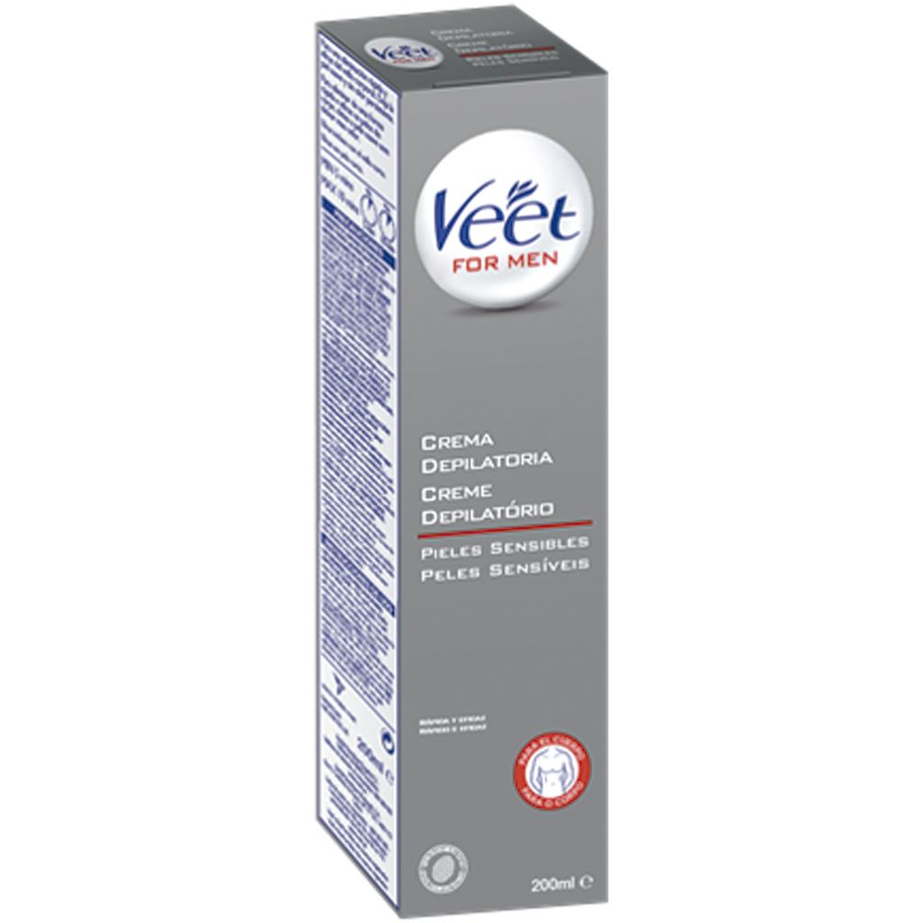 Veet Men Hair Removal Cream for Sensitive Skin 200ml