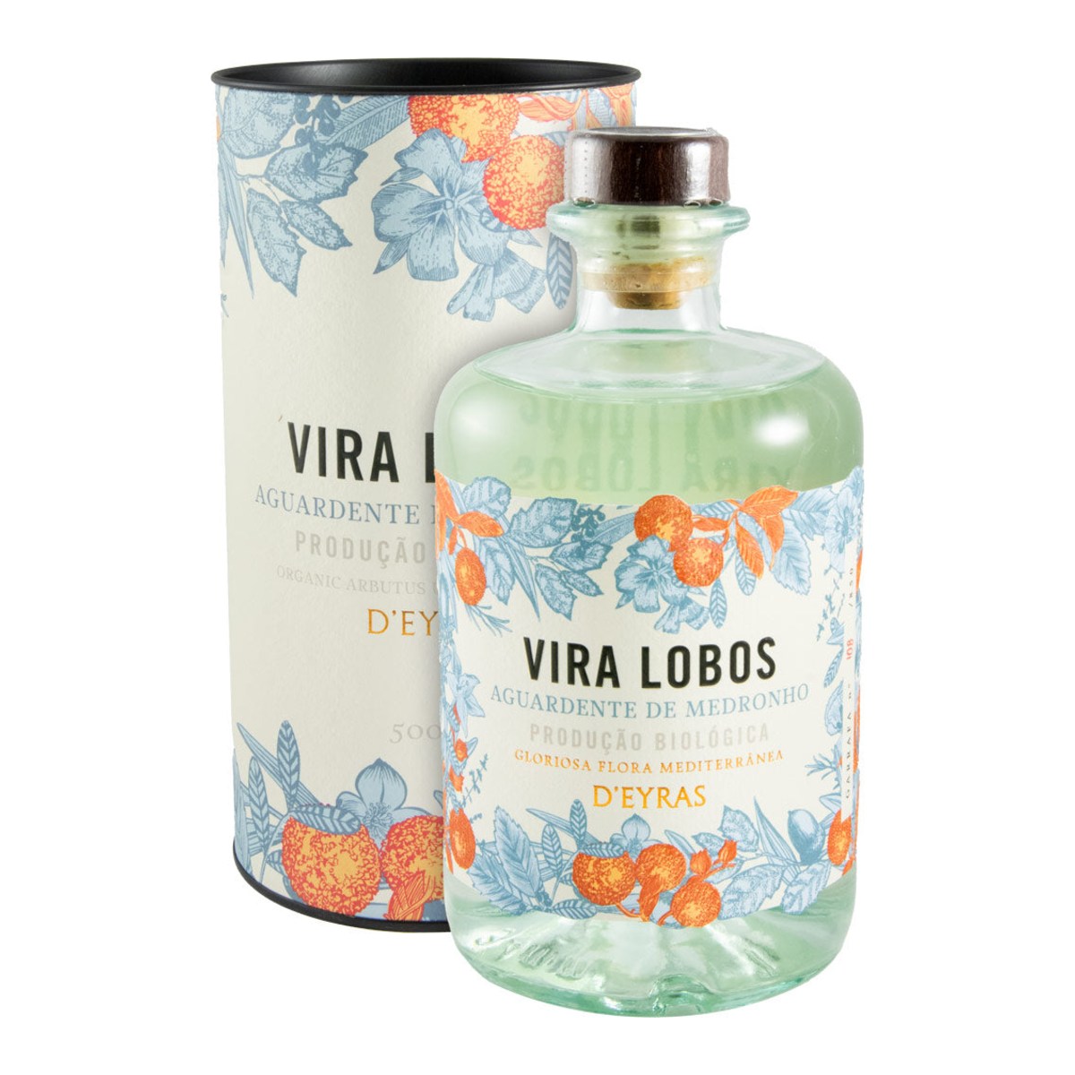 Vira Lobos Organic Aguardente de Medronho 500ml 45% ABV