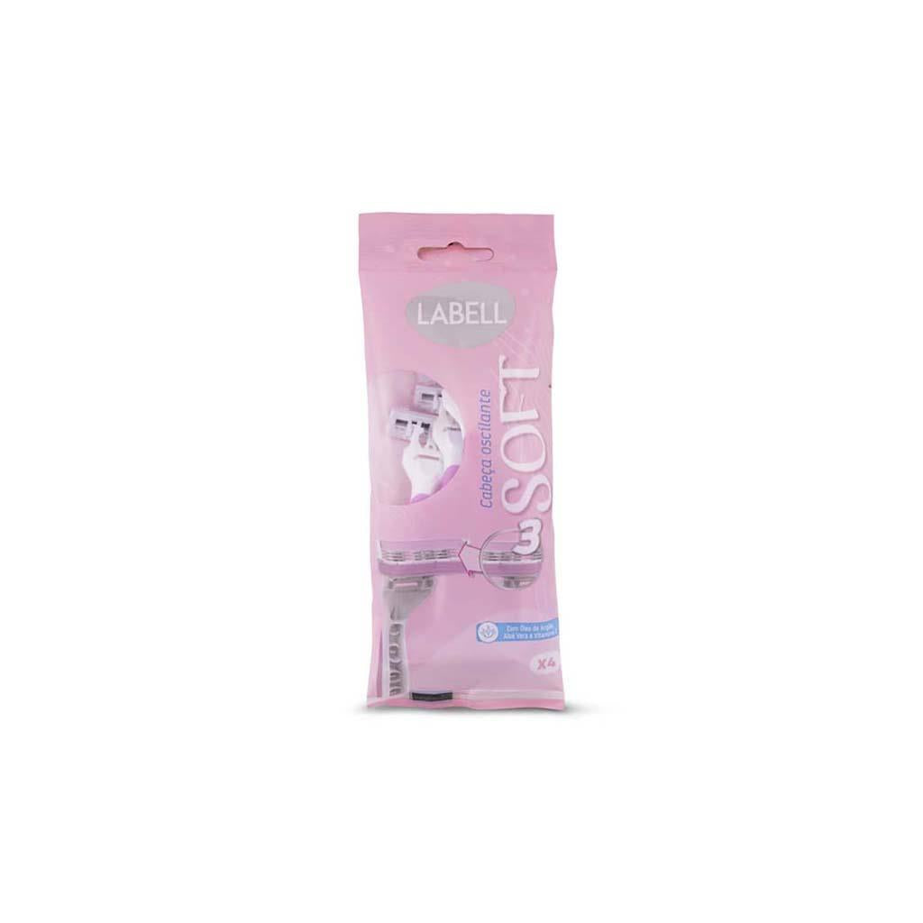 Women's Triple Blade Soft Disposable Razors Pack of 4