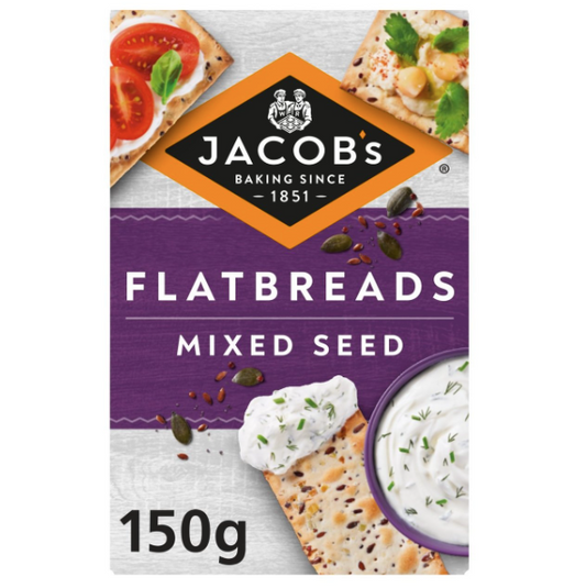 Flatbreads Mixed Seed 150g