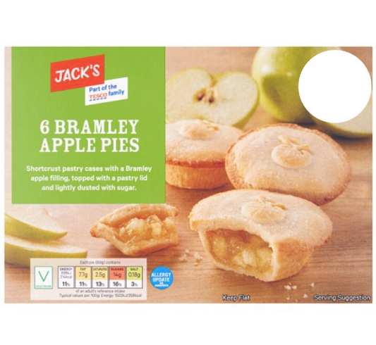 Bramley 6 Apple Pies