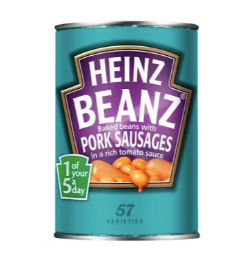 Heinz Beanz with Pork Sausages 415g