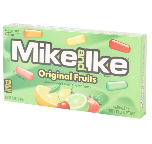 Mike & Ike Original Fruits – Soft Sweet Favourites – Share Bag