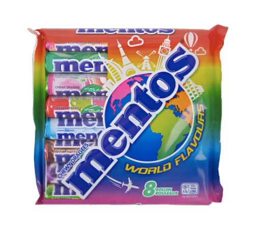 Mentos World Flavours 8 rolls
