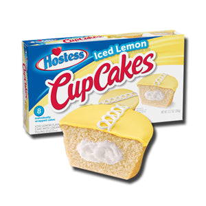 Hostess Cup Cakes Iced Lemon Per Unit 45g