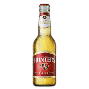 Hunter's Gold Cider Bottle 340ml