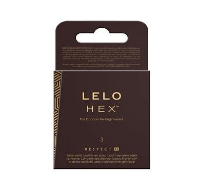 Lelo HEX Respect XL Kondome 3 Kondome