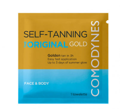 Self-Tanning wet wipe Comodynes