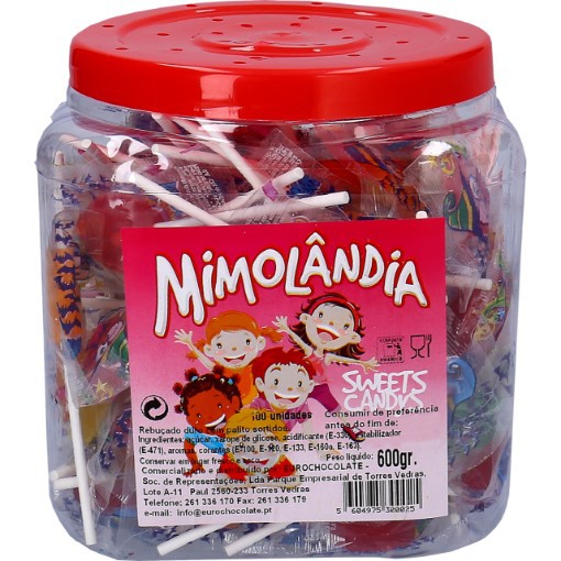 Assorted Round Lollipops x10