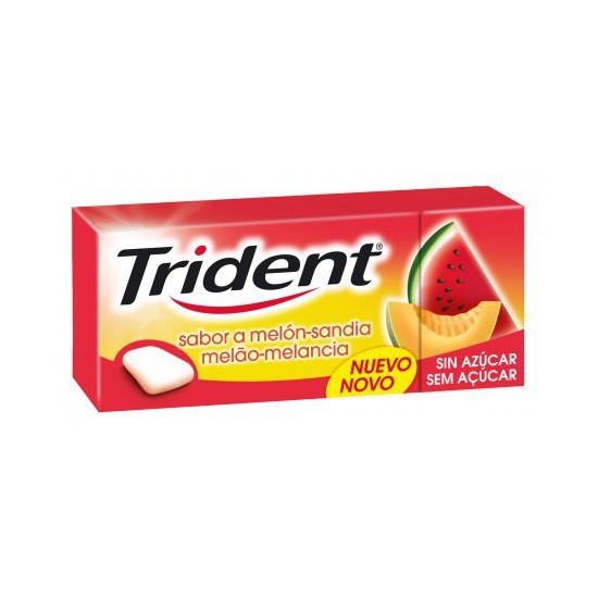 Trident Dragee Melon Watermelon