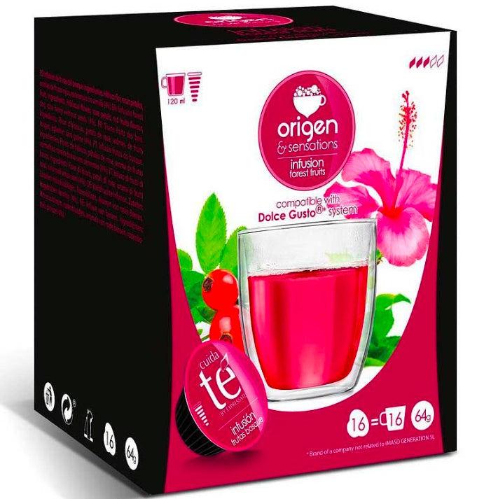 Forest Fruit Tea Origen & Sensations Dolce Gusto