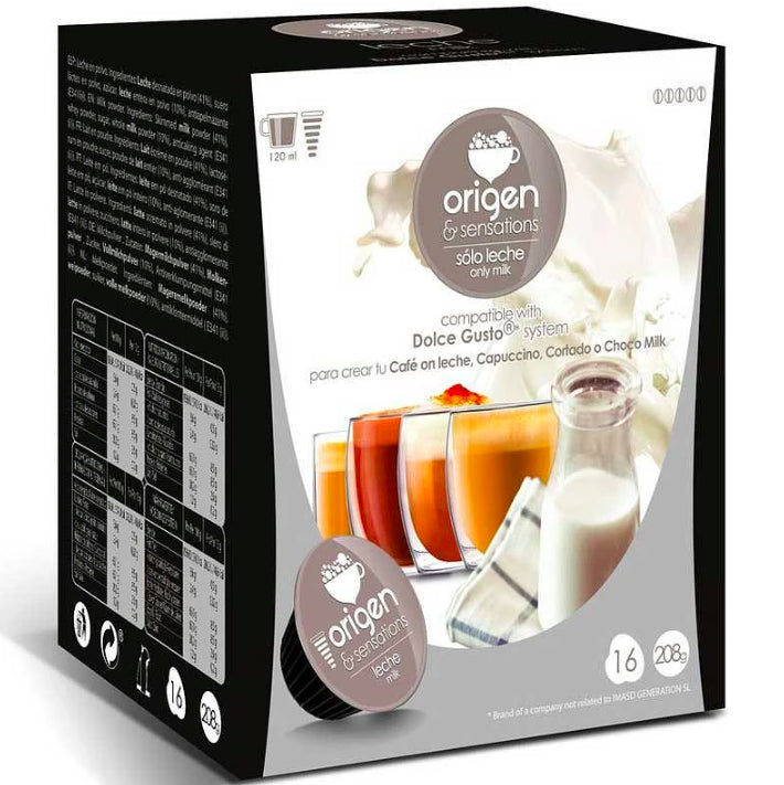 Milk Dolce Gusto Origen & Sensations