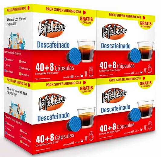 Decaffeinated Kfetea 192 Dolce Gusto compatible pack