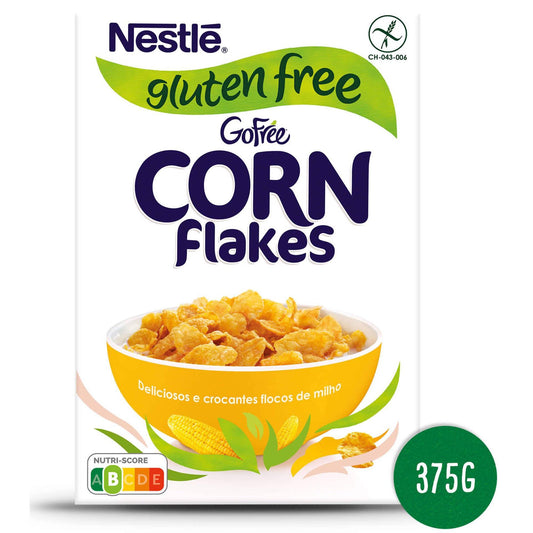 Gluten-Free Corn Flakes Go Free Cereals 375g
