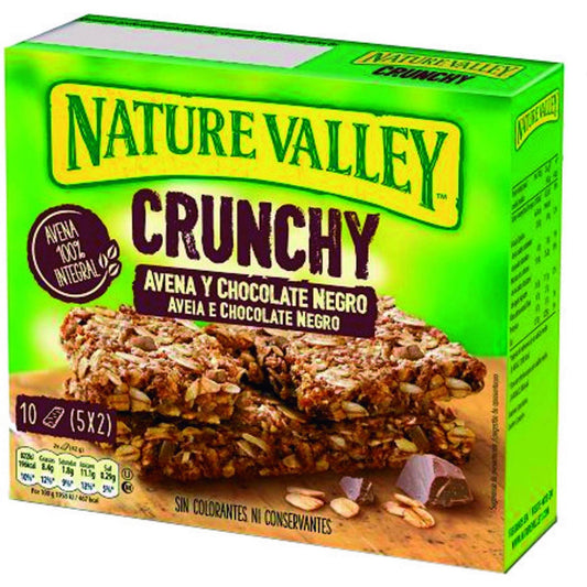 Crunchy Oat and Dark Chocolate Cereal Bars