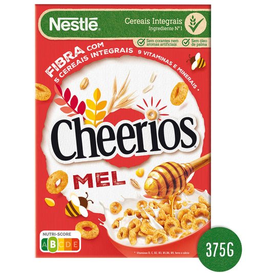 Cheerios Wheat, Honey and Oat Cereals 375g