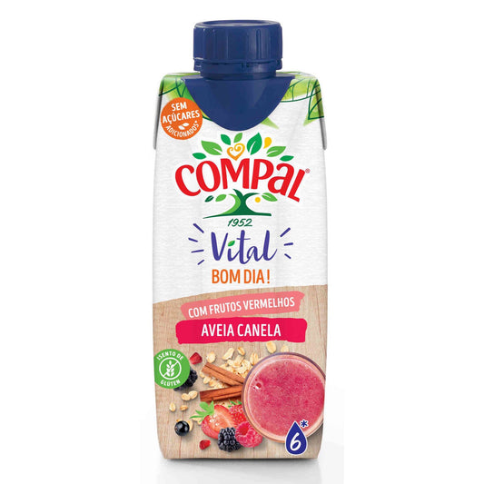 Red Fruit Nectar, Oats and Cinnamon 330ml