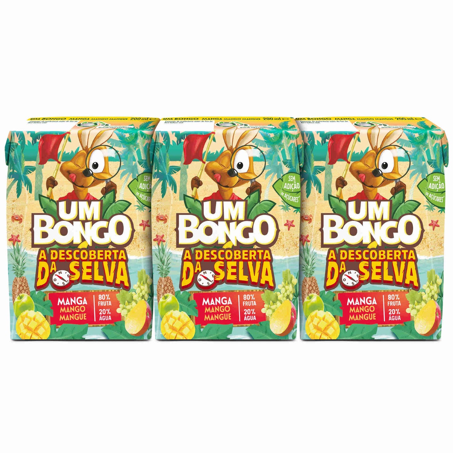 Mango Um Bongo 3x200ml