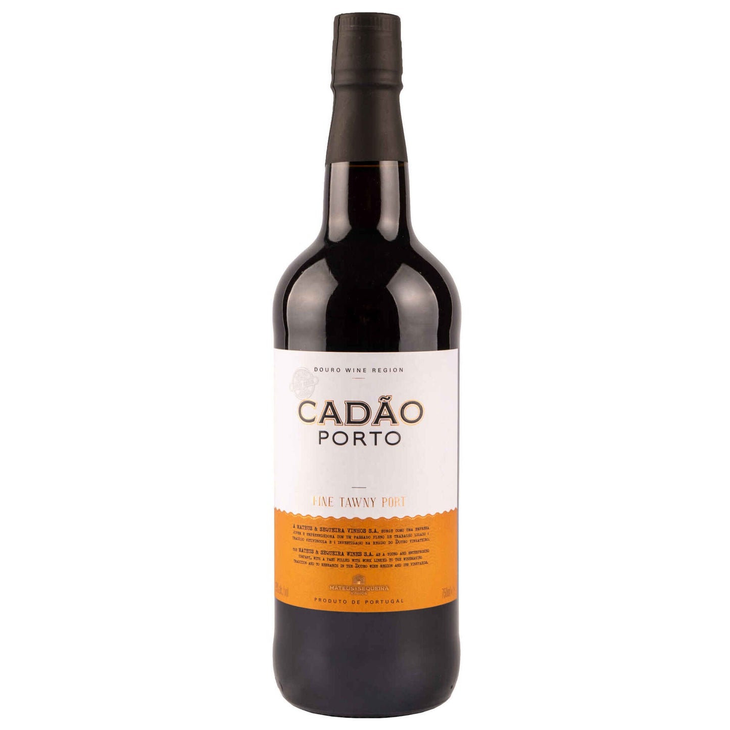 Cadão Fine Tawny Port – 750ml Bottle (19.5% ABV) | Elegant Portuguese Tawny