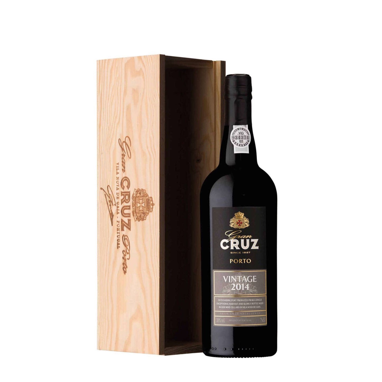 Gran Cruz Vintage Port Wine – 750ml Bottle (20% ABV) | Prestigious Portuguese Vintage