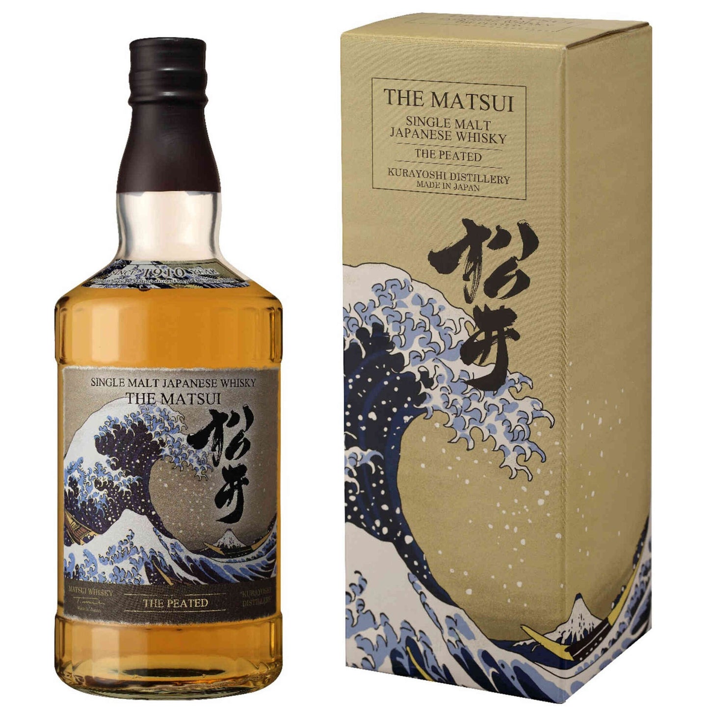 The Matsui Japanese Single Malt Whisky Mizunara Cask – 700ml Bottle (48% ABV)