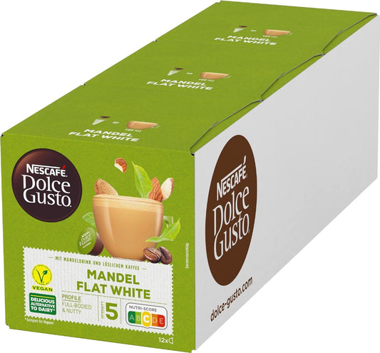 Almond Flat White 36 Pack Dolce Gusto