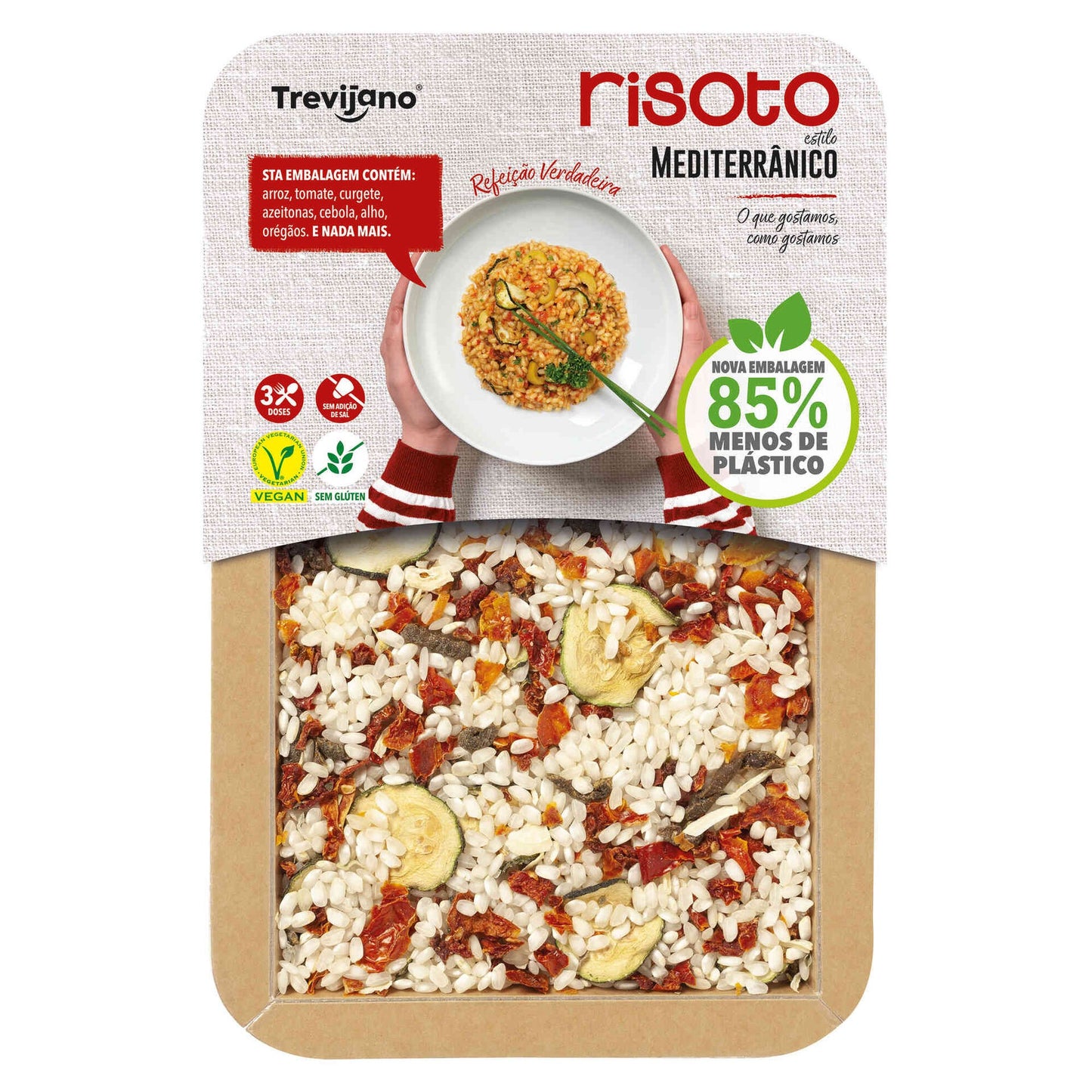 Ready to Eat Mediterranean Risotto from Trevijano 280g