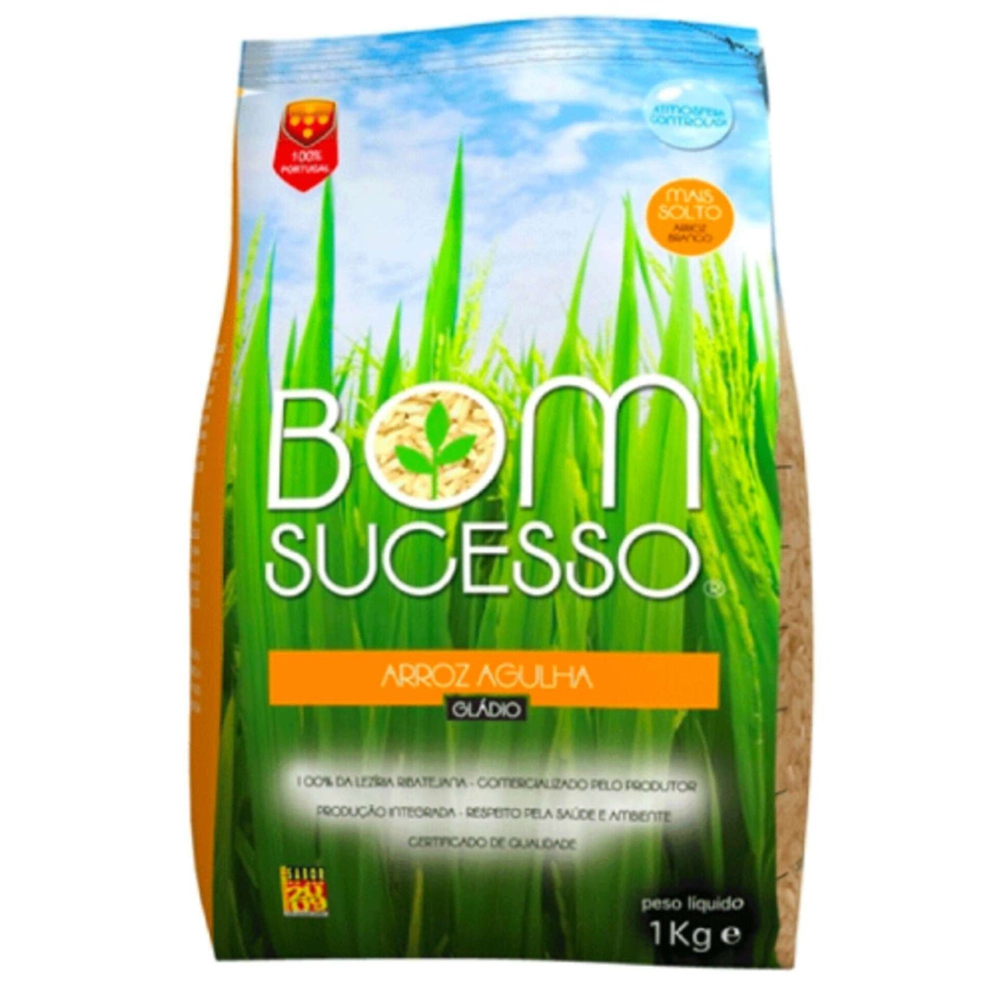 Arroz con agujas Bom Sucesso 1 kg