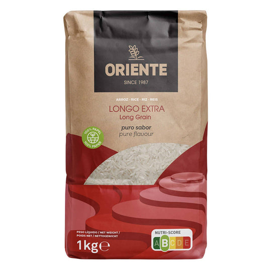 Extra Long Milled Needle Rice Oriente 1kg