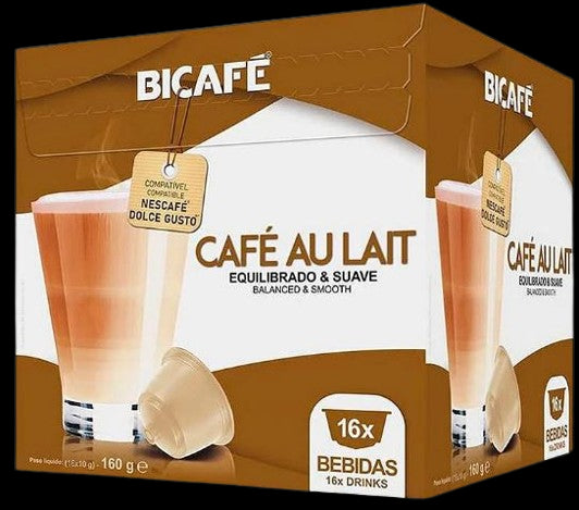 Bicafé Cafe au Lait Dolce Gusto compatible