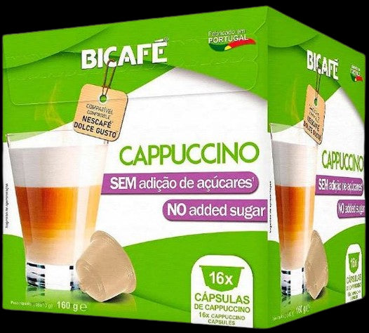 Bicafé Sugar-Free Cappuccino Dolce Gusto compatible