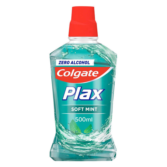 Plax Gentle Mint Mouthwash Colgate 500 ml