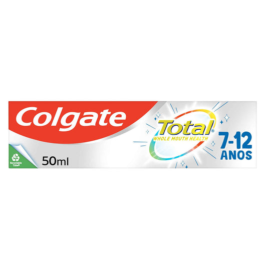 Junior Total Protection Child Toothpaste 7 to 12 Years Colgate 50 ml