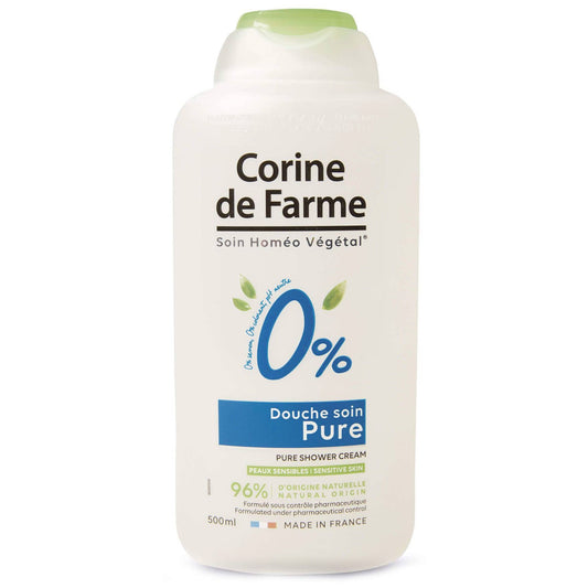 Pure 0% Shower Cream Corine de Farme 500 ml