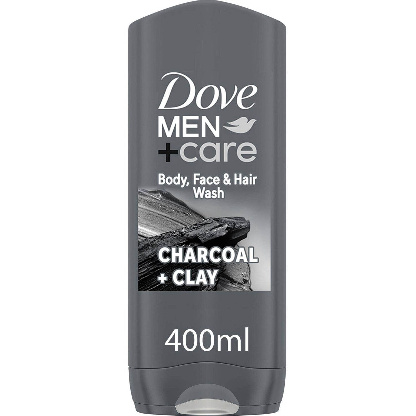 Dove Men+Care Charcoal & Clay Duschgel 400 ml – Tiefenreinigung & Erfrischung