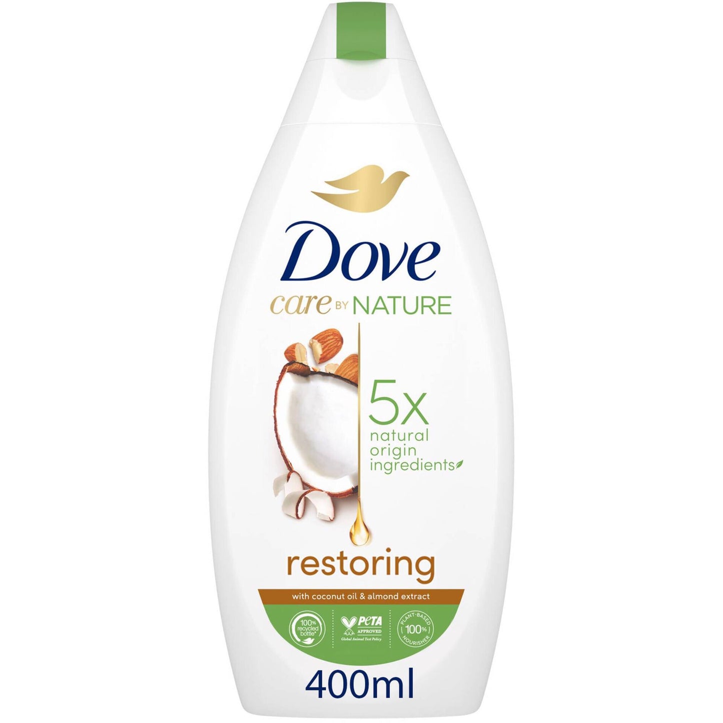 Nature Coconut Oil Shower Gel Dove 400ml